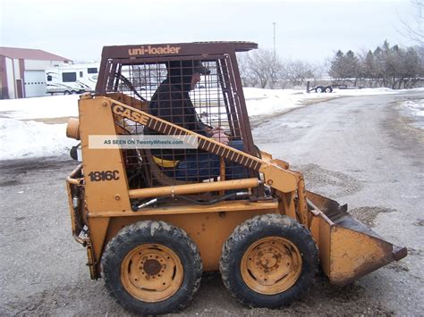 case 1816c skid steer specifications|case 1816 skid for sale.